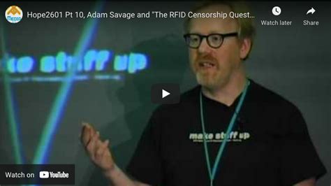 TIL Why the Mythbusters won't do RFID : r/todayilearned 